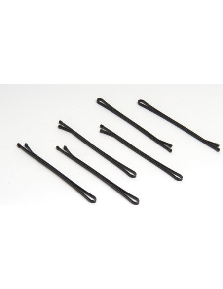 Pinzas de Cabello Grandes Diane 6.35 cm Negras - 475 Unidades Pinzas de Cabello Grandes Diane 6.35 cm Negras - 475 Unidades