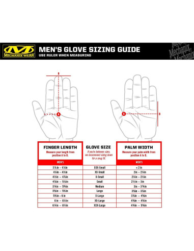 Guantes de Trabajo Mechanix Wear Hi-Viz Original Mediano