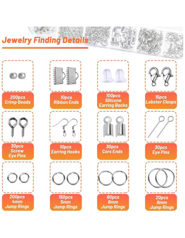 Kit de Joyería Audab - Herramientas y Alambres para Anillos