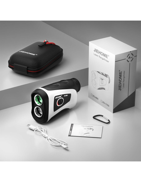 Medidor de Distancia JIEHOME X3 Golf 660m con Vibración Medidor de Distancia JIEHOME X3 Golf 660m con Vibración