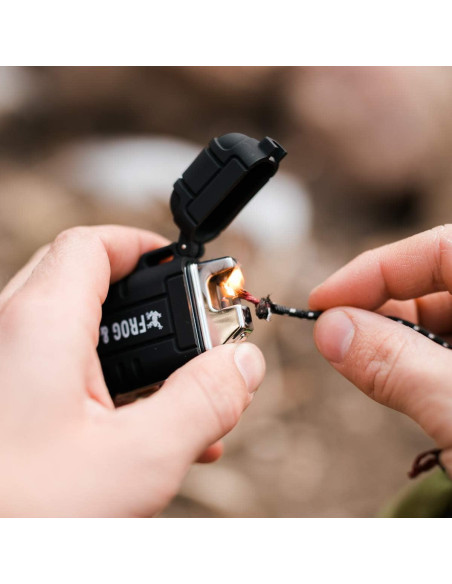 Encendedor Eléctrico Survival Frog 2.0 - Impermeable y Recargable Encendedor Eléctrico Survival Frog 2.0 - Impermeable y Recargable