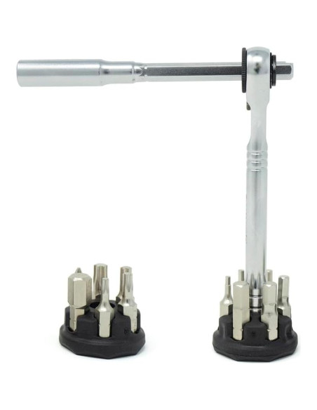 Kit de Carraca T-Handle Prestacycle Pro con Puntas Hexagonales Kit de Carraca T-Handle Prestacycle Pro con Puntas Hexagonales