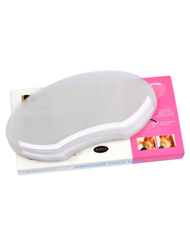 50 Protectores Faciales Desechables BIYOUTE para Ducha y Makeup