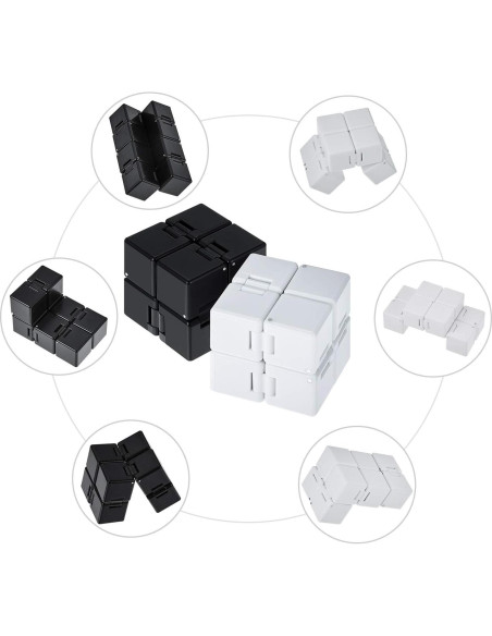 2 Cubos Infinito Antiestrés Gejoy para Adultos y Niños 2 Cubos Infinito Antiestrés Gejoy para Adultos y Niños