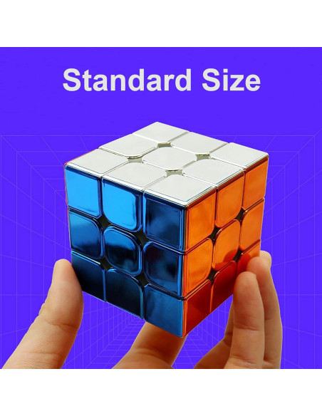 Cubo Mágico 3x3 Beekbork Espejo, Juego de Rompecabezas Cubo Mágico 3x3 Beekbork Espejo, Juego de Rompecabezas