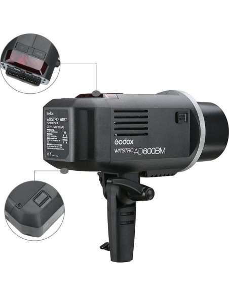 Flash Estroboscópico Godox AD600BM 600Ws con Softbox Flash Estroboscópico Godox AD600BM 600Ws con Softbox