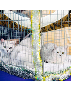 Hamaca Colgante Reversible Jetec para Gatos 2 Piezas M 2