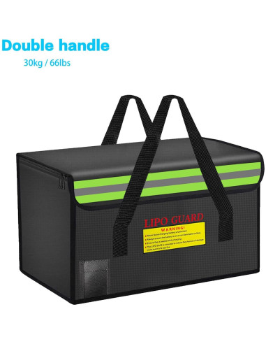 Bolsa de Seguridad para Baterías Lipo CNDHD 28x15x18cm
