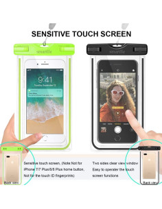 Funda Impermeable Smartlle 4 Pack para Teléfonos hasta 17.53 cm 2