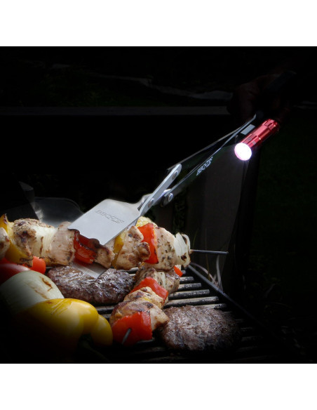 Paquete de 2 luces LED Clip-On para BBQ Croc 89910 Paquete de 2 luces LED Clip-On para BBQ Croc 89910