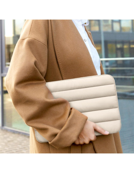 Funda para Laptop VANDEL Puffy 13-14" Acolchada Arena Funda para Laptop VANDEL Puffy 13-14" Acolchada Arena
