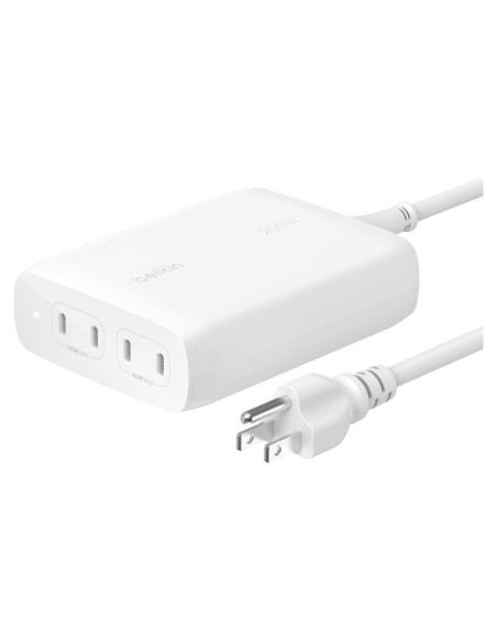 Cargador de pared Belkin BoostCharge Pro 4 puertos 200W Cargador de pared Belkin BoostCharge Pro 4 puertos 200W