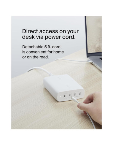 Cargador de pared Belkin BoostCharge Pro 4 puertos 200W
