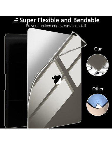Funda Cristal MEEgoodo para MacBook Air 13.3" 2021-2018