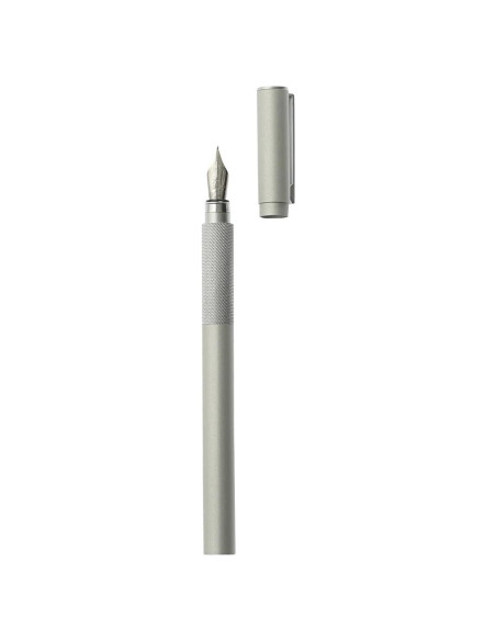Pluma Fuente MUJI Aluminio Negro 0.5mm Eje Redondo Pluma Fuente MUJI Aluminio Negro 0.5mm Eje Redondo