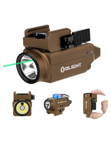 Linterna Táctica OLIGHT Baldr S 800 Lúmenes USB Verde