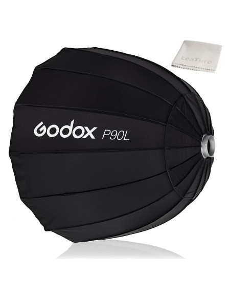 Godox P90L Softbox 90cm Parabólico para Flash Estudio Godox P90L Softbox 90cm Parabólico para Flash Estudio