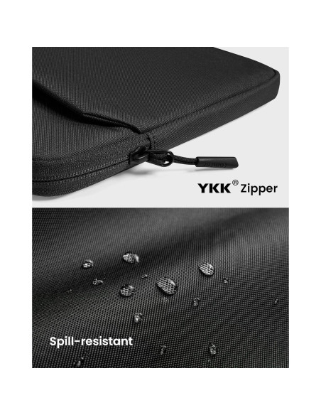 Funda delgada tomtoc para MacBook Air/Pro 13" negra Funda delgada tomtoc para MacBook Air/Pro 13" negra