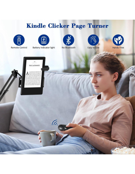 Control Remoto Pasador de Páginas para Kindle y Tablets Control Remoto Pasador de Páginas para Kindle y Tablets