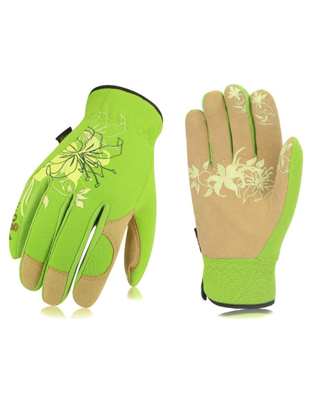 Guantes de Jardinería Vgo para Mujeres M Verde Antideslizante Guantes de Jardinería Vgo para Mujeres M Verde Antideslizante