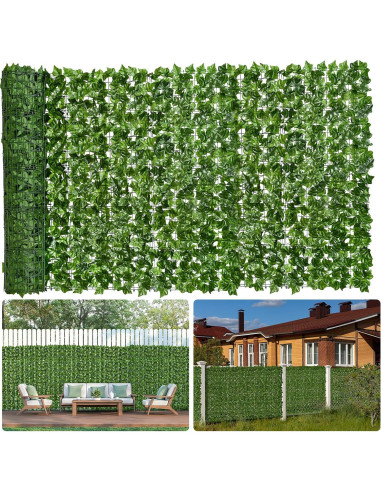 Cerca de Privacidad Hiedra Artificial Moeput 8PCS 50x50 cm
