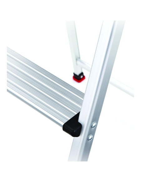 Escalera de 3 peldaños Rubbermaid, aluminio ligero, 102 kg Escalera de 3 peldaños Rubbermaid, aluminio ligero, 102 kg
