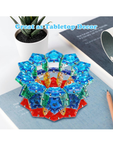 LAFFTRAK Esfera Magnética Antiestrés - Set 12 Piezas Azul