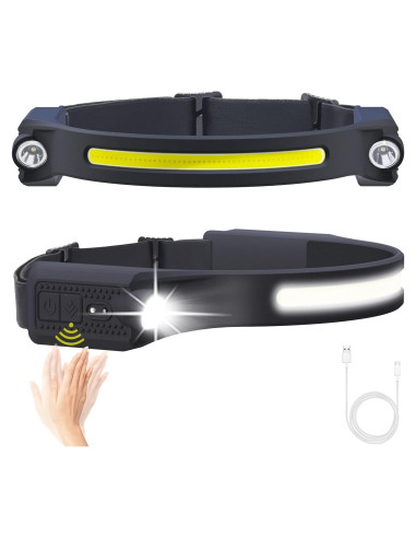 Linterna Frontal LED AlpsWolf HL001 Recargable 2 Paquete