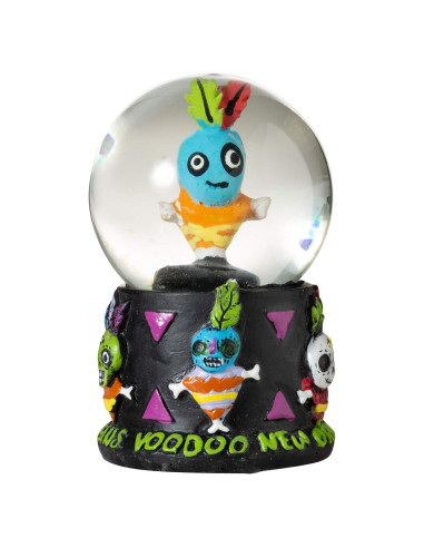 Muñeco Voodoo Globo de Nieve Miniatura 45mm Artisan Owl