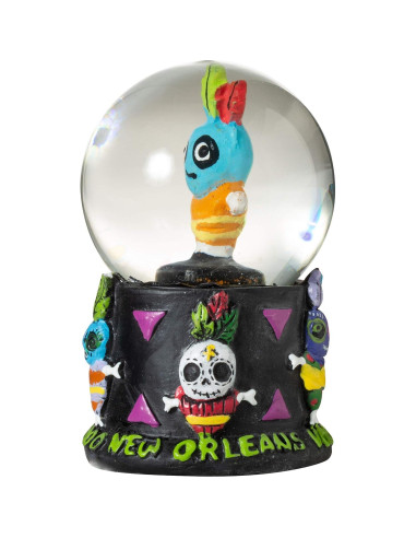 Muñeco Voodoo Globo de Nieve Miniatura 45mm Artisan Owl