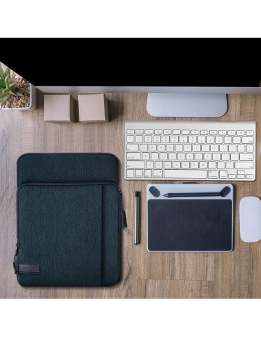 MoKo Funda para Tabletas 9-11" Indigo con Bolsillos