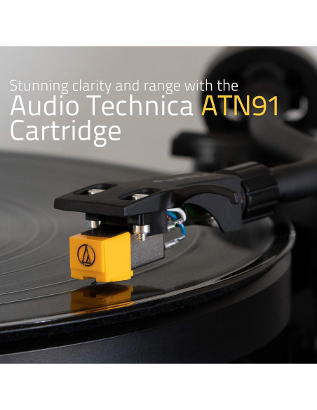 Giradiscos Fluance RT80 con Audio Technica AT91 y Kit de Limpieza Giradiscos Fluance RT80 con Audio Technica AT91 y Kit de Limpieza