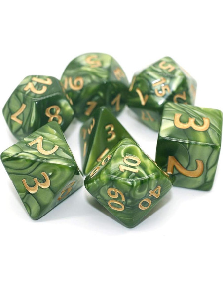 Dados Gigantes HD 25mm Verde para D&D y RPG Dados Gigantes HD 25mm Verde para D&D y RPG