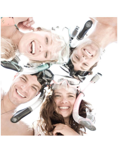 Sistema de Snorkel U.S. Divers con Correa de Neopreno