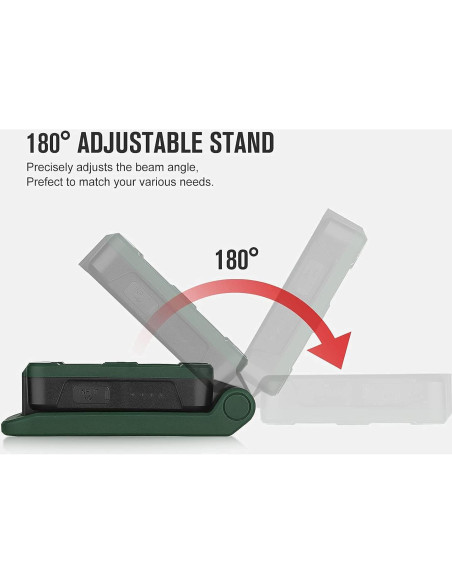 Luz de Trabajo OLIGHT Swivel 400 Lúmenes Recargable Verde Luz de Trabajo OLIGHT Swivel 400 Lúmenes Recargable Verde