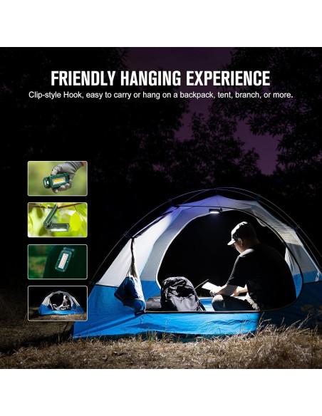 Luz de Trabajo OLIGHT Swivel 400 Lúmenes Recargable Verde Luz de Trabajo OLIGHT Swivel 400 Lúmenes Recargable Verde