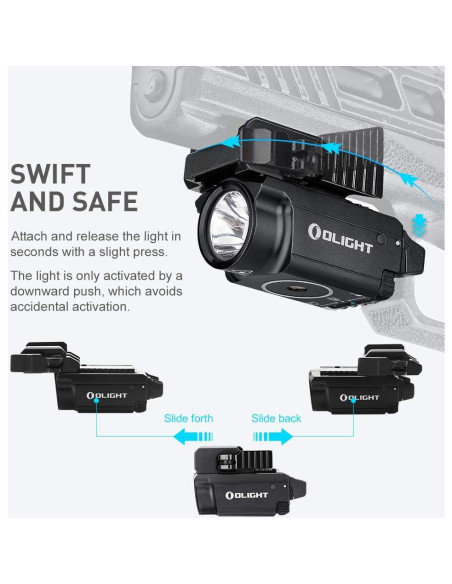 Linterna Táctica OLIGHT Baldr Mini 600 Lúmenes USB Verde Linterna Táctica OLIGHT Baldr Mini 600 Lúmenes USB Verde