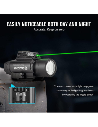 Linterna Táctica OLIGHT Baldr Pro 1350 Lúmenes Verde