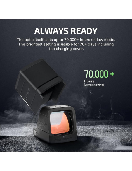 OLIGHT Osight Punto Rojo Recargable con Cubierta Carga OLIGHT Osight Punto Rojo Recargable con Cubierta Carga