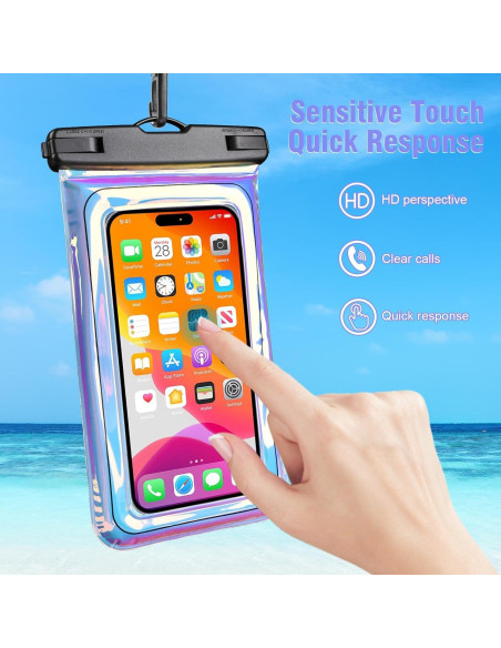 Funda Impermeable Flotante PEDVSTY para Teléfono hasta 7" Funda Impermeable Flotante PEDVSTY para Teléfono hasta 7"