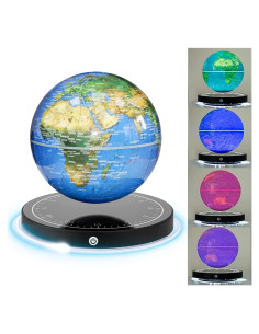 Globo Flotante Magnético LED DQY-1 25x20 cm para Decoración