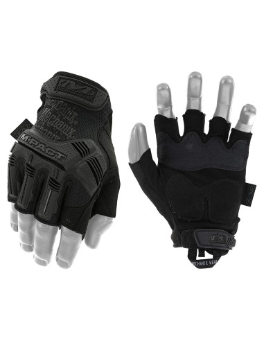 Guantes Tácticos Mechanix Wear M-Pact Sin Dedos Mediano
