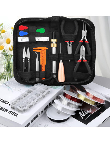 Kit de Suministros para Hacer Joyas Thrilez 94 Piezas