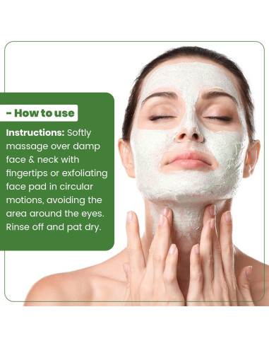 Exfoliante de Kale Reshma Beauty 6 Unidades 143g Hidratante