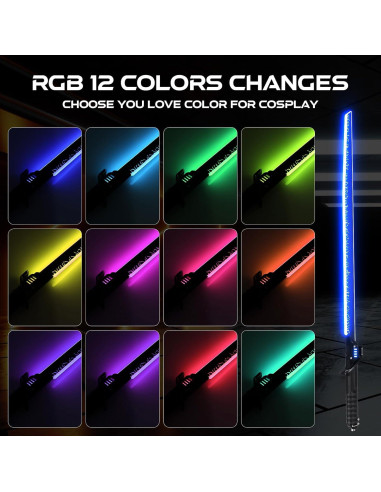 Sable de Luz Darksaber PKSTVB 39 Sonidos 12 Colores