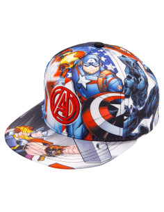 Gorra de béisbol Marvel Avengers para niños 5 a 14 años