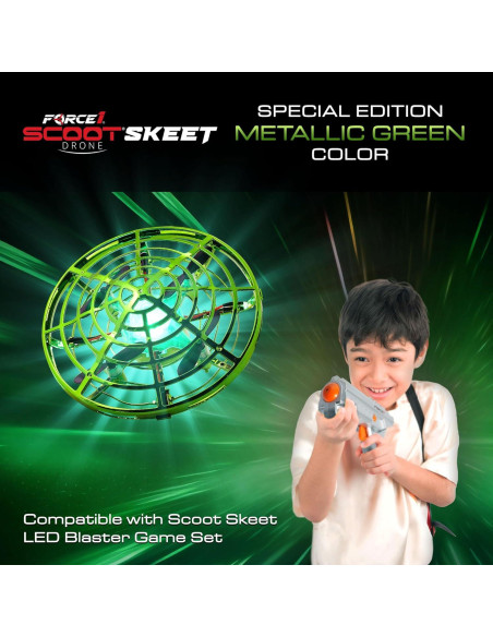 Drone Force1 Scoot Skeet Verde - Juguete Acrobático para Niños Drone Force1 Scoot Skeet Verde - Juguete Acrobático para Niños