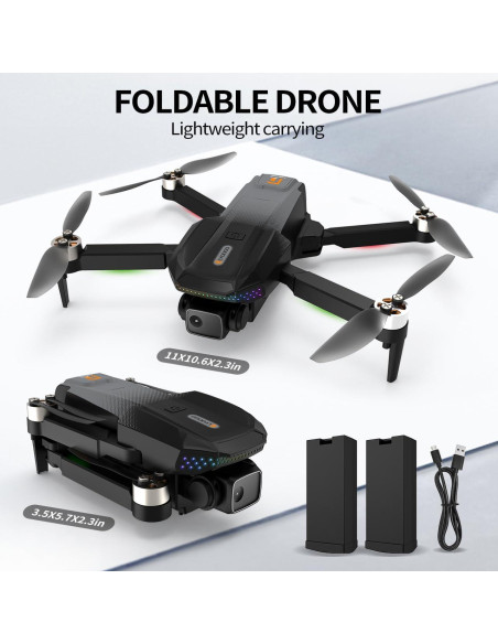 Drone LYOOGO S50 1080P HD con 2 Baterías y Volteretas 360 Drone LYOOGO S50 1080P HD con 2 Baterías y Volteretas 360