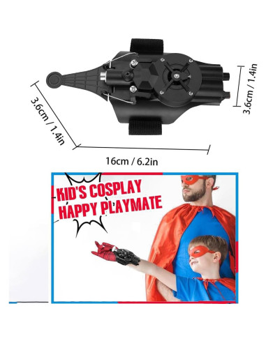 Lanzador de Telarañas Shampoer DYT-01 con Cuerda Magnética