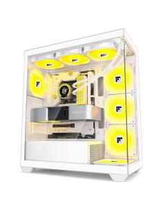 Caja de PC FOIFKIN F3 ATX Mid-Tower con Ventiladores ARGB